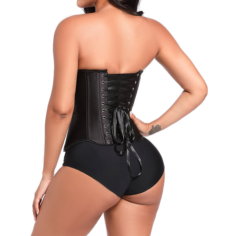 Side-Zip Fashion Corset Top LA-1380