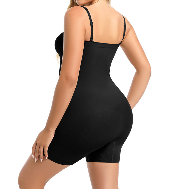 Seamless Strapless Shortie Sculpting Bodysuit LA-4540