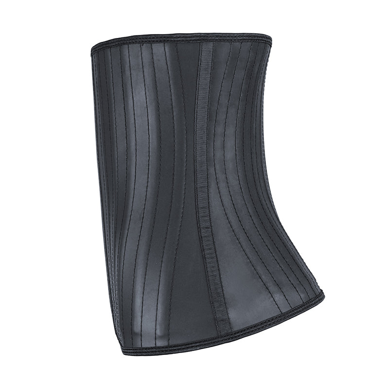 Black Four Row Hooks 25 Steel Bone Latex Waist Trainer LA-6000