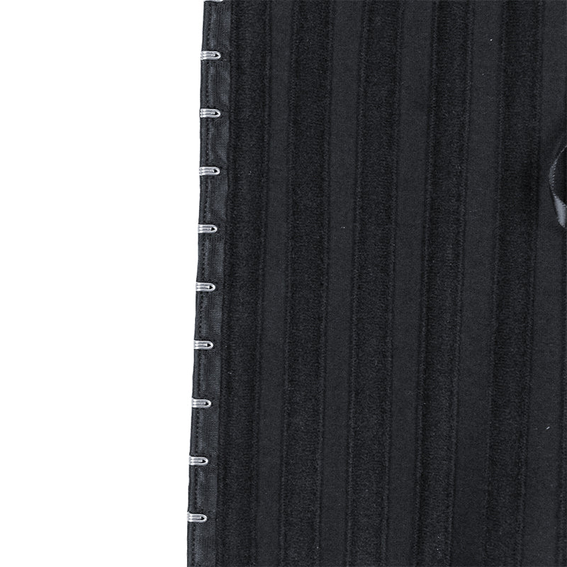 Black Four Row Hooks 25 Steel Bone Latex Waist Trainer LA-6000