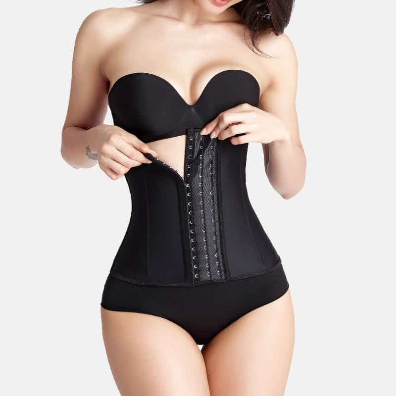 Colombianas Fajas Waist Trainer with 3 Row Hooks LA-6601