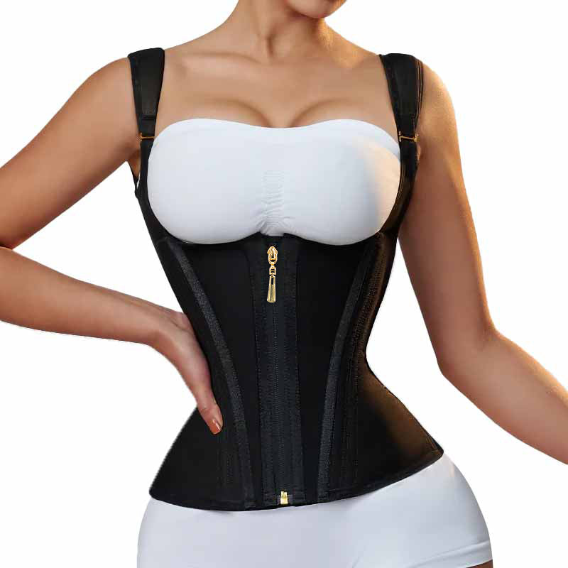 Sculpt Hourglass Vest Waist Trainer with Shoulder Straps LA-7170
